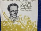 Robert Lowell Reading His Own Poems 1978 2 LP vinyl Unopened.