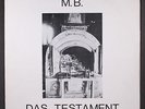 MAURIZIO BIANCHI (M.B.): das testament MECTPYO 12