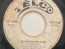 SILVER STRINGS COMBO - Watermelon Man / RARE CALYPSO TRINIDAD 45 Telco