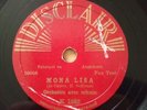 Jock McDermott Band Al Bowlly Mona Lisa 78 Tours Disclair K 1532
