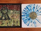 Hail The Sun New Age Filth Clear Blue Cream Splatter Vinyl