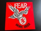 FEAR - More Beer LP - 1985 RESTLESS 72039-1 