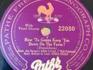 HOT JAZZ JIM EUROPE 369th Hell Fighter's Pathe 22080 How You Gonna.../ EE-