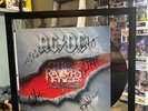 AC/DC: The Razors Edge LP Signed 5x & Framed