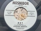 ORIG 45rpm Cleveland Robinson Boy Let it Be Me NORTHERN soul