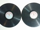 2 Rare Chinese Music Records Shellac 78 rpm China Pathe Blue Labels #4