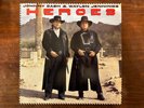 Johnny Cash & Waylon Jennings : LP   HEROES [Columbia # 40347 / 1985] New Vinyl