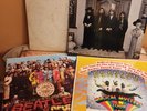 THE BEATLES 3LP Lot: Magical Mystery Tour, Hey Jude, Sgt Pepper