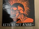 the exploited let's start a war... Vinyl Lp Gatefold Punk