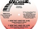 Tommy McGee - Now That I Have You - Used Vinyl Record 12 - F7208A