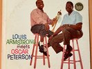 LOUIS ARMSTRONG Meets Oscar Peterson VERVE 1959 JAZZ Stereo LP  SCARCE  EX