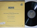 FOURNIER Bach Cello Suites No. 3 & 4 ARCHIVE ARC 3187 LP BEAUTIFUL NM ED1
