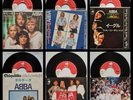 ABBA/6 X DIFF. SINGLES EAGLE,TACOM,ON&ON&ON,CHIQUITITA, GIMME GIMME,TWTIA JAPAN