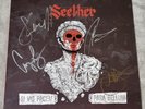 Seether 2LP +Slipmat +Badge 2020 Si Vis Pacem, Para Bellum Signed Ghost FAN00819