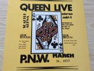Rare, Queen live, disque Vinyl, picture disc, live at Seattle Arena 1977.
