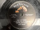 ELVIS PRESLEY 1956 Shellac 78 Love Me Tender Anyway You Want Me RCA VICTOR 6643