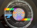 GWEN DAVIS My Man Don't Think I Know RARE OG NORTHERN SOUL 45 HEAR SAMPLE