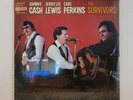 Johnny Cash, Jerry Lee Lewis, Carl Perkins ‎– The Survivors 1982 original Sealed