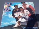 AUTOGRAPHED DOUG E. FRESH AND THE GET FRESH CREW - OH, MY GOD  RECORD ALBUM