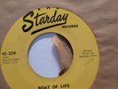 STARDAY ROCKABILLY 45 RPM, GEORGE JONES. TAGGIN ALONG / BOAT OF LIFE b4