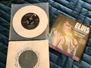 ELVIS PRESLEY SOFTLY AS I LEAVE YOU  AND UNCHAINED MELODY WHITE VINYL RCA RARE