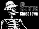 The Specials - Ghost Town - Black/white Splatter [Used Very Good Vinyl LP] Black