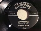 GEORGE ALLEN (SMITH) SOTOPLAY 51-GOOD THINGS/BROWN MULE-CALIF BLUES HARP 45 M-