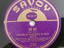 Charlie Parker Ko Ko Don Byas How High The Moon Savoy 916 78 RPM