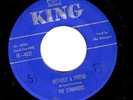 STRANGERS - Without A Friend / Think Again - 1st Press KING 4821 Doo Wop 1954 EX