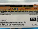 GE ES44AC Burlington Northern Santa Fe BNSF #6078 25 Anniversary SXT32890 HO