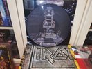 IRON MAIDEN, RARE HUGE MINT POSTER AND 12