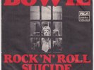 DAVID BOWIE-ROCK 'N' ROLL SUICIDE-RARE ORIGINAL YUGOSLAV UNIQUE 45RPM 7