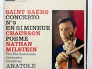 SAXF 1029 ⸺  NATHAN MILSTEIN ⸺  ST-SAENS violin concerto ⸺  COLUMBIA stereo LP E