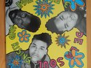 DE LA SOUL - 3 feet high and rising LP GOLDEN-ERA hip-hop 1989 UK ORIG w/INNER