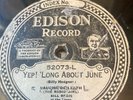 Edison Diamond Disc Record #52073 