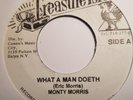 ERIC MONTY MORRIS - WHAT A MAN DOETH (TREASURE ISLE) 1964