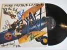 PURE PRAIRIE LEAGUE JUST FLY AUTOGRAPHED BY ALL 6 BAND MEMBERS RCA AFL1 2590