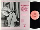 Sister Rosetta Tharpe - Sincerely, Sister Rosetta Tharpe LP - Rosetta VG+