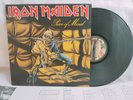IRON MAIDEN PIECE OF MIND EMI EMS91057 JAPAN VINYL LP VG+