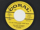 BRITISH GARAGE  45- COPS N ROBBERS- IT'S ALL OVER NOW BABY BLUE - HEAR -1965 DJ
