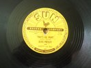 SUN 78 RPM - ELVIS PRESLEY - THAT'S ALL RIGHT - BLUE MOON OF KENTUCKY #209 VG
