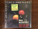 PAUL McCARTNEY & WINGS VENUS AND MARS 1975 LP POSTERS + sticker Bonus CD   VPI
