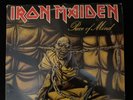 IRON MAIDEN - PIECE OF MIND with INSERT VINYL LP (1983, Capitol Records)