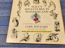 ALICE'S ADVENTURES IN WONDERLAND Lewis Carroll Book & 4 LP Cyril Ritchard