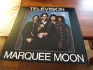 TELEVISION - Marquee Moon - Lp - 1st Press  1977-  Near-Mint with inserts