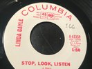 Linda Gayle Stop, Look, Listen Goodnight Irene 45 PROMO VG+ Garage Rock Rare