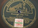 Metro-Gnomes Dance Orchestra - Wodonga / Kismet fox trot - 78RPM 10