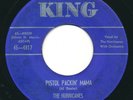 HURRICANES - Pistol Packin' Mama / Poor Little Dancing - KING - Doo Wop 45