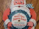 50’s Picture Disc Phonograph Record From Santa Claus Christmas Scotty Macgregor