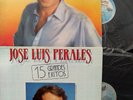JOSE LUIS PERALES 15 Grande Exitos;Amaneciendo En Ti 2 LATIN BALLAD VINYL LP LOT